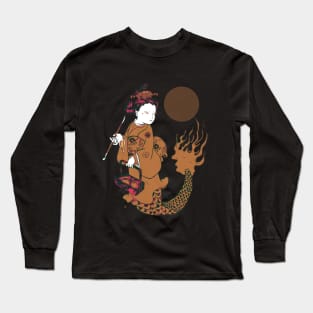 FIRE MERMAID Long Sleeve T-Shirt